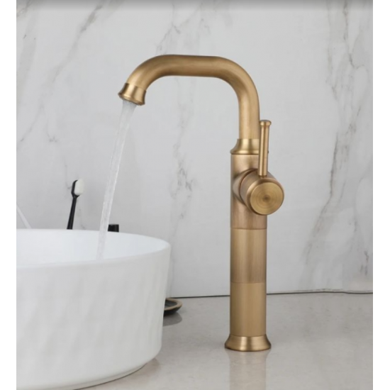 Μπαταρία Νιπτήρα Bronze Ψηλή Bonken HT-3041