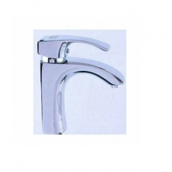 POLY-62 Αναμεικτική Μπαταρία Νιπτήρα Ασημί