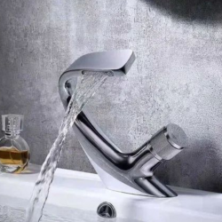 Μπαταρία Νιπτήρα Καταρράκτης Chrome Bonken HT-1564