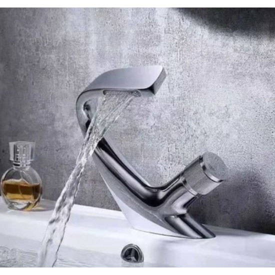 Μπαταρία Νιπτήρα Καταρράκτης Chrome Bonken HT-1564