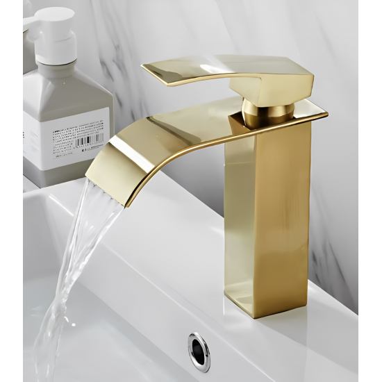 Μπαταρία Νιπτήρος Καταρράκτης Gold Χαμηλή Bonken HT-2003