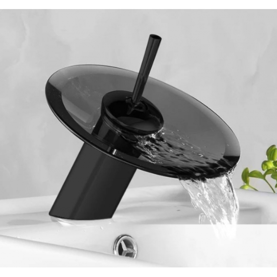 Μπαταρία Νιπτήρα Μαύρη Stainless steel Bonken HT-1835