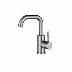 Gloria Rota-U 20-3124 Αναμεικτική Μπαταρία Νιπτήρα Ασημί