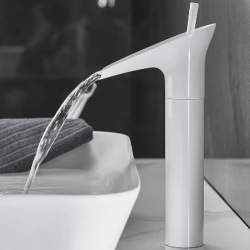 Μπαταρία Νιπτήρος Ψηλή Λευκή Bonken HT-784