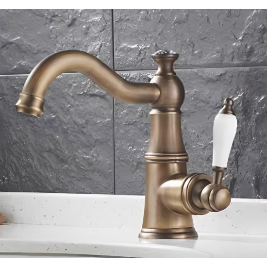 Μπαταρία Νιπτήρα Bronze - Λευκό Bonken HT-3240